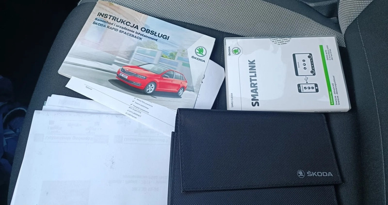 Skoda RAPID cena 40900 przebieg: 129490, rok produkcji 2018 z Wrocław małe 466